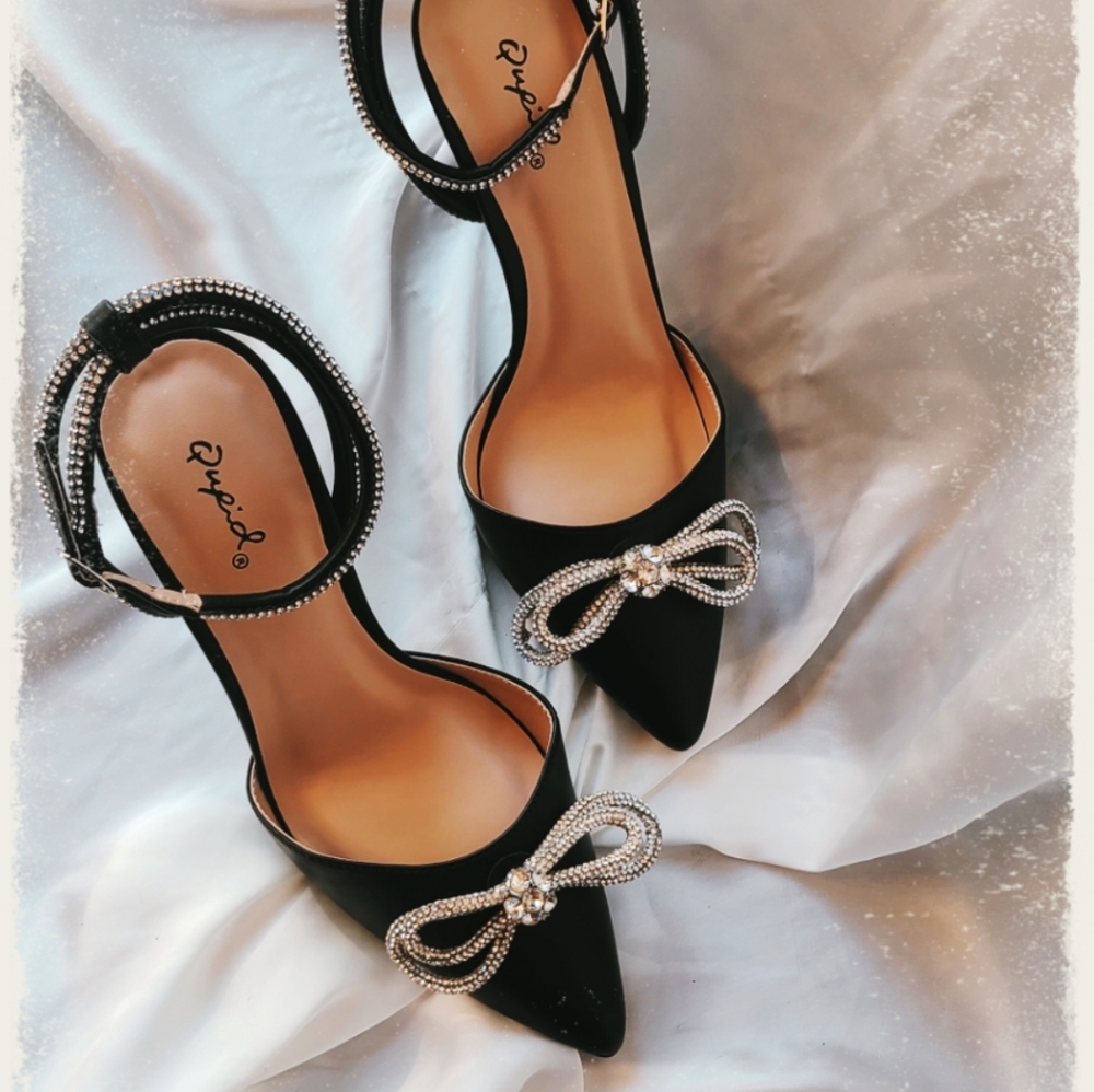 🆕️The Leila// Black pointy toe heel - Picture 5 of 6